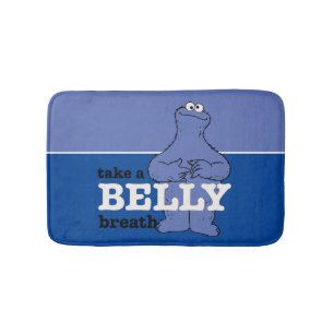 Sesame Street Cookie Monster Take A Breath Bath Mat