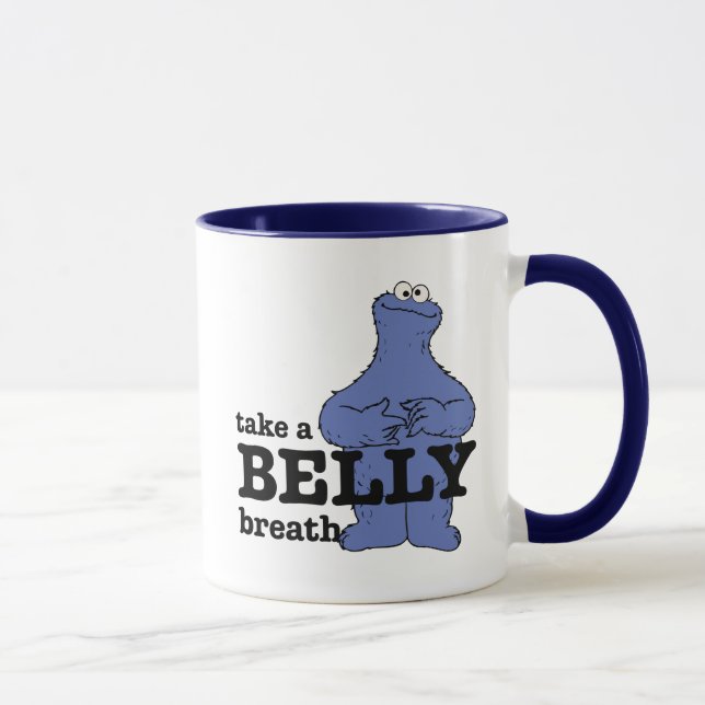 Sesame Street | Cookie Monster Take A Breath Mug (Right)