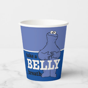 Sesame Street   Cookie Monster Take A Breath Paper Cups