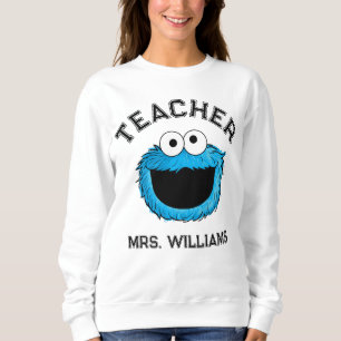 Sesame Street Cookie Monster Teacher Sweatshirt