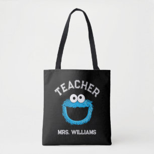 Sesame Street   Cookie Monster Teacher Tote Bag
