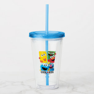 Sesame Street Cool Kids Acrylic Tumbler