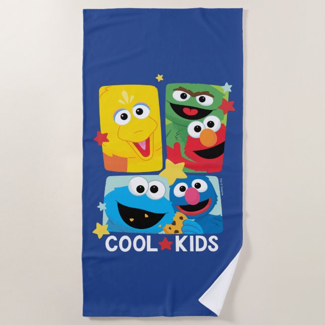 Sesame Street | Cool Kids Beach Towel (Front)