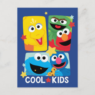 Sesame Street Cool Kids Postcard
