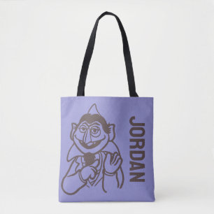 Sesame Street   Count von Count   Add Your Name Tote Bag