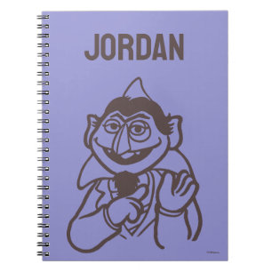 Sesame Street Count von Count Bright Notebook