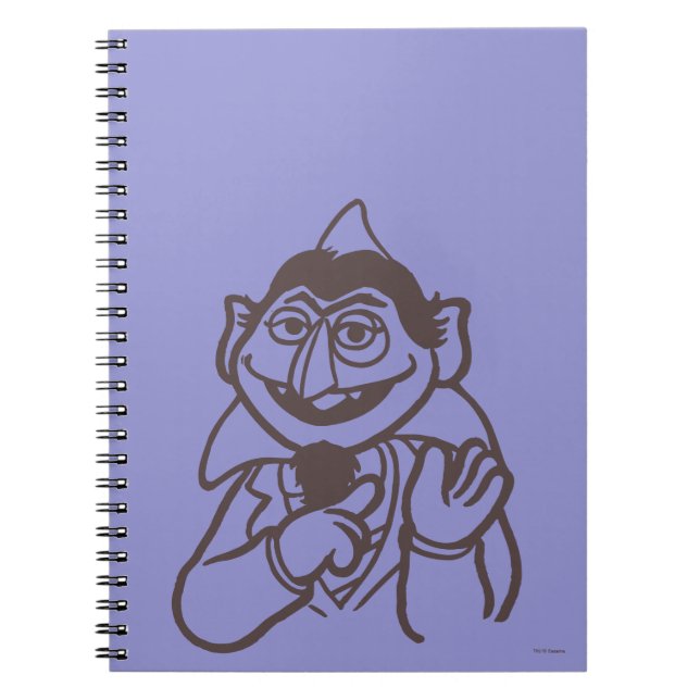 Sesame Street | Count von Count Bright Notebook (Front)