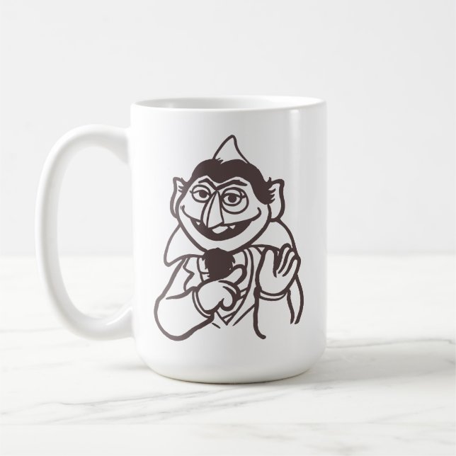 Sesame Street | Count von Count Coffee Mug (Left)