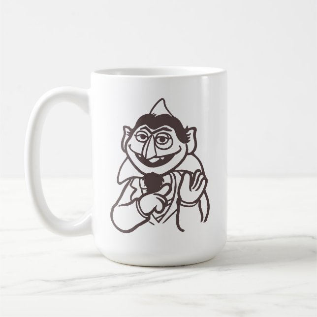 Sesame Street | Count von Count Coffee Mug (Left)