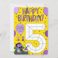 Sesame Street | Count von Count Colour By Numbers
