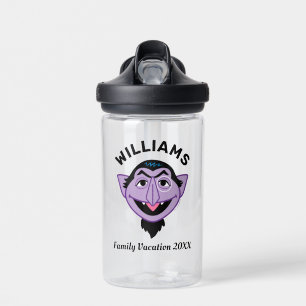 Sesame Street   Count von Count Family Vacation Water Bottle