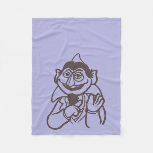 Sesame Street   Count von Count Fleece Blanket