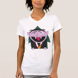 Sesame Street Count von Count Illustration T-Shirt