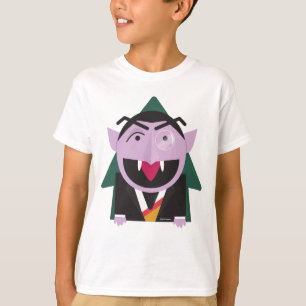 Sesame Street   Count von Count Illustration T-Shirt