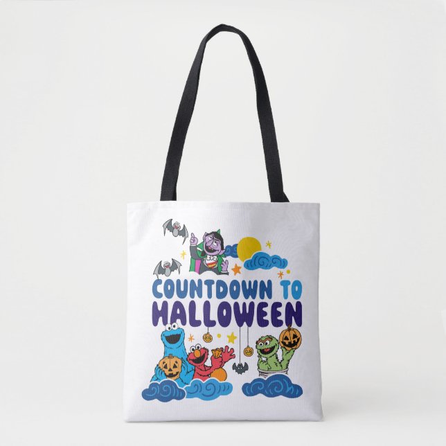 Sesame Street | Countdown to Halloween Tote Bag (Front)