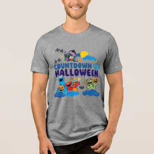 Sesame Street Countdown to Halloween Tri-Blend Shirt