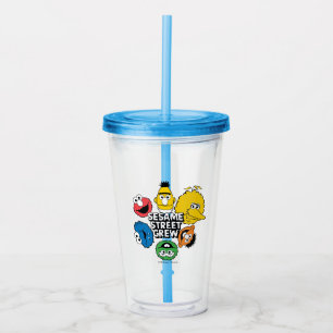 Sesame Street Crew Acrylic Tumbler