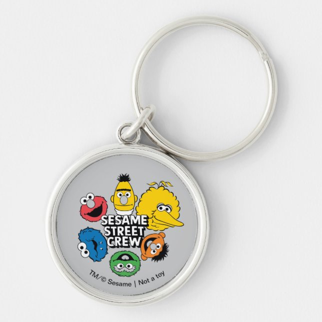 Sesame Street Crew Key Ring (Front)