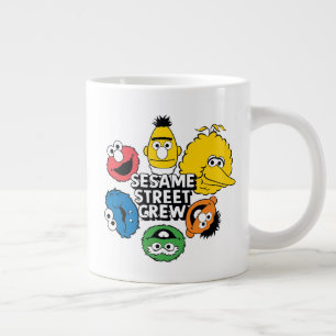 Sesame Street Crew Large Coffee Mug