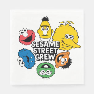 Sesame Street Crew Napkin