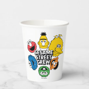 Sesame Street Crew Paper Cups