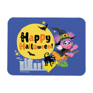 Sesame Street Cute Halloween Pattern Magnet