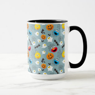 Sesame Street Cute Halloween Pattern Mug