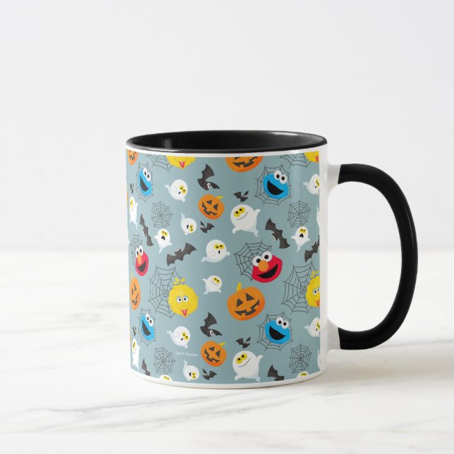 Sesame Street Cute Halloween Pattern Mug (Right)