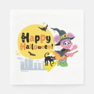 Sesame Street Cute Halloween Pattern Napkin