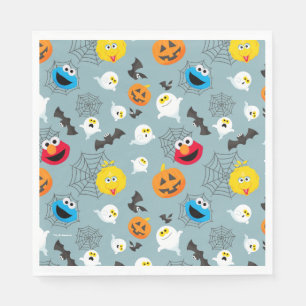 Sesame Street Cute Halloween Pattern Napkin