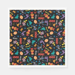 Sesame Street Cute Halloween Pattern Napkin
