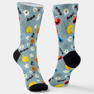 Sesame Street Cute Halloween Pattern Socks