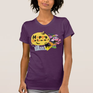 Sesame Street   Cute Halloween Pattern T-Shirt