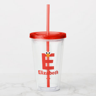 Sesame Street E is for Elmo Acrylic Tumbler