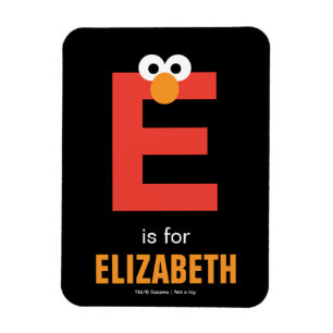 Sesame Street   E is for Elmo Magnet