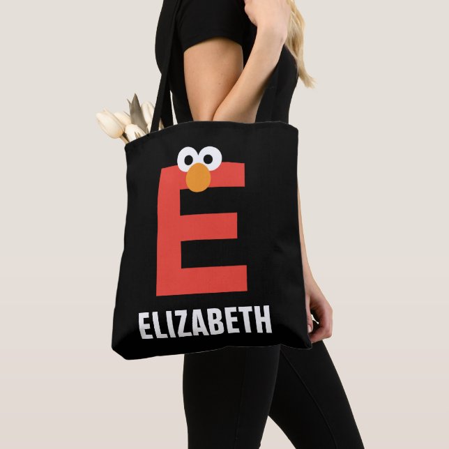 Sesame Street | E is for Elmo Tote Bag (Close Up)