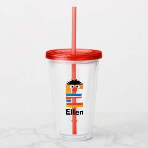 Sesame Street E is for Ernie Acrylic Tumbler