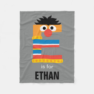 Sesame Street   E is for Ernie Fleece Blanket