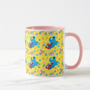 Sesame Street Easter Basket Pattern Mug