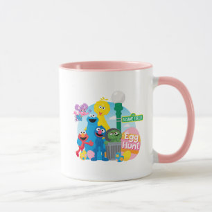 Sesame Street Easter Egg Hunt Mug
