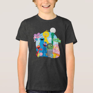 Sesame Street Easter Egg Hunt Tri-Blend Shirt
