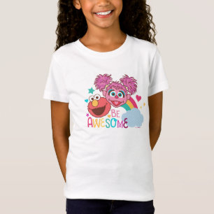 Sesame Street Elmo & Abby - Be Awesome T-Shirt
