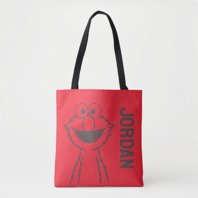 Sesame Street | Elmo | Add Your Name Tote Bag (Front)