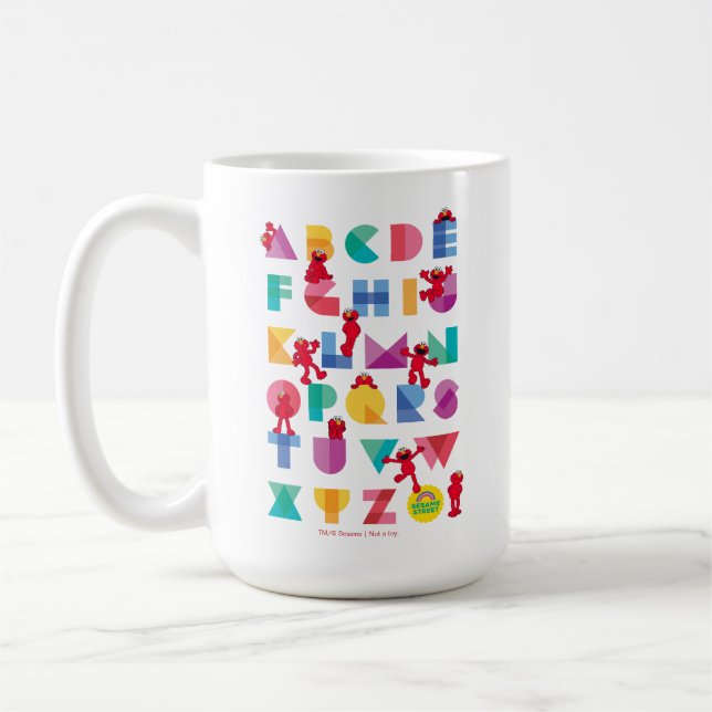 Sesame Street | Elmo Alphabet Coffee Mug (Left)