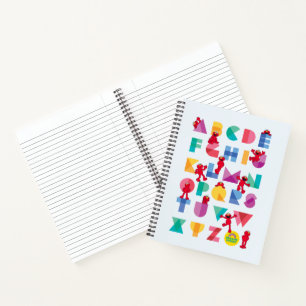 Sesame Street   Elmo Alphabet Notebook