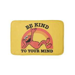 Sesame Street Elmo Be Kind to Your Mind Bath Mat