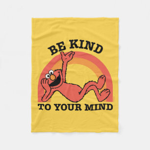 Sesame Street Elmo Be Kind to Your Mind Fleece Blanket