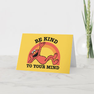 Sesame Street Elmo Be Kind to Your Mind Holiday Card