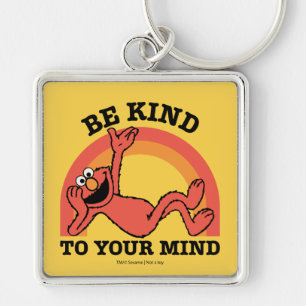 Sesame Street Elmo Be Kind to Your Mind Key Ring
