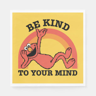 Sesame Street   Elmo Be Kind to Your Mind Napkin